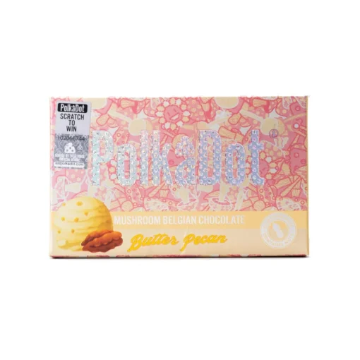 Polkadot Butter Pecan Chocolate bar 1 Polkadot Butter Pecan Chocolate bar
