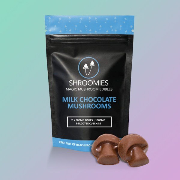 Shroomies-Milk Chocolate edible 1 Shroomies-Milk Chocolate edible