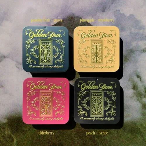 Golden Door Delights Pineapple & Strawberry Gummies 1 Golden Door Delights Pineapple & Strawberry Gummies