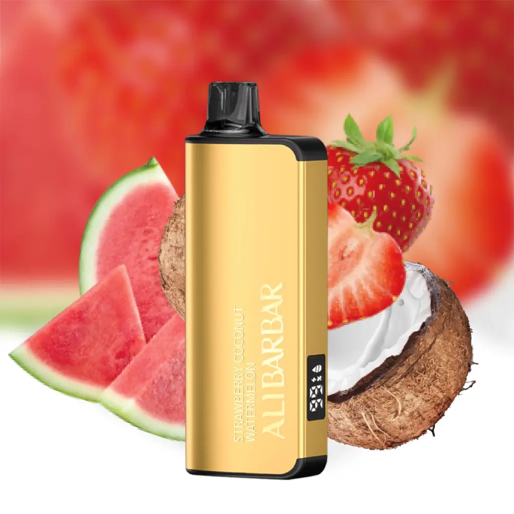 ALIBARBAR INGOT 9000 Puffs Strawberry Coconut Watermelon 1 ALIBARBAR INGOT 9000 Puffs Strawberry Coconut Watermelon