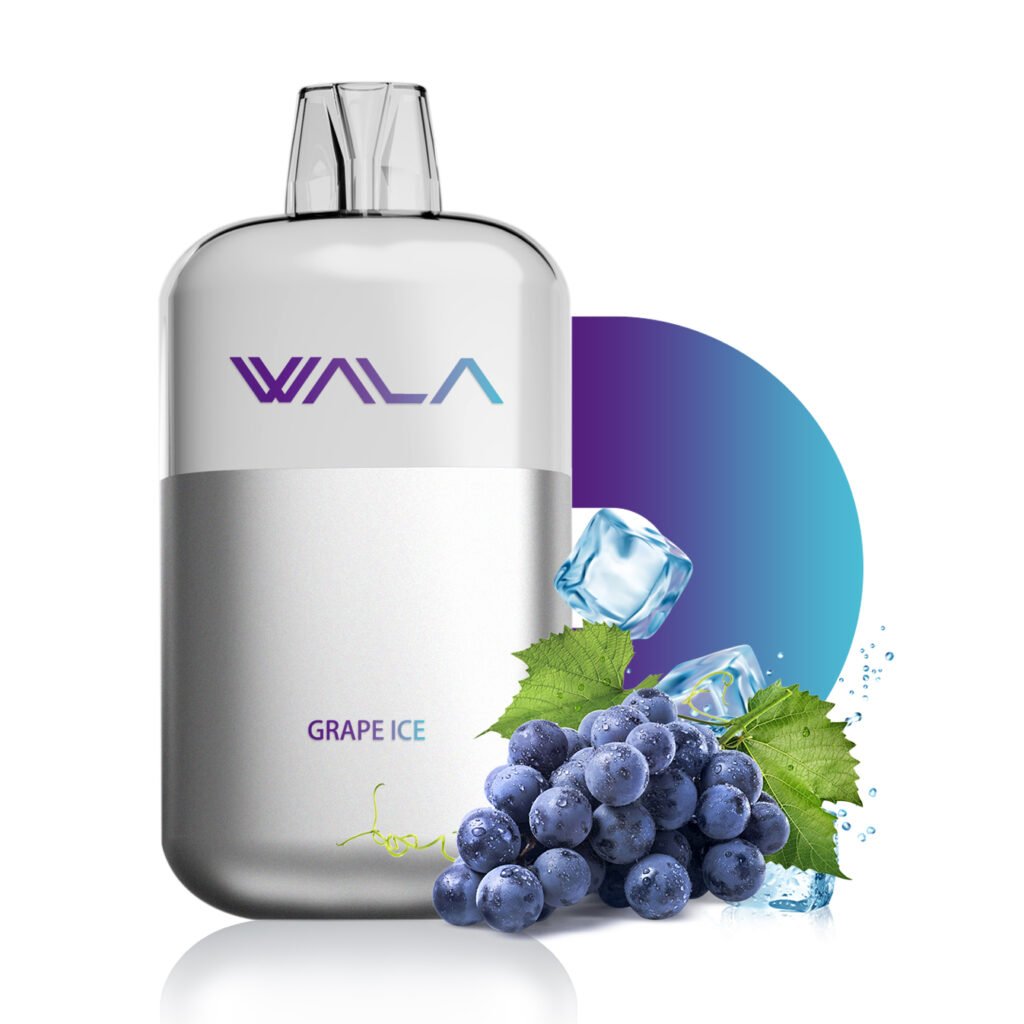 WALA POP 10000 Puffs Grape Ice 1 WALA POP 10000 Puffs Grape Ice