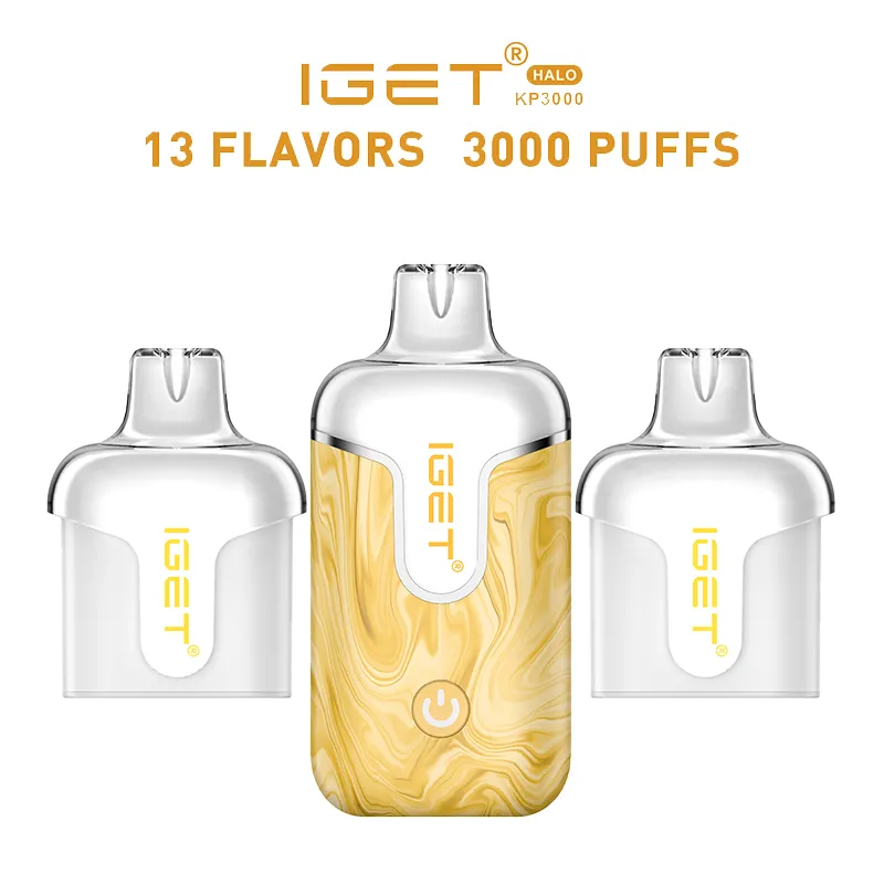 IGET Halo Starter Kit (1 Vape Kit +2 Prefilled Pod) 1 IGET Halo Starter Kit (1 Vape Kit +2 Prefilled Pod)