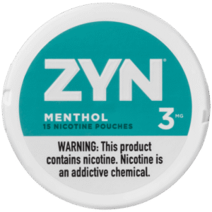 ZYN Menthol Nicotine Pouches – 3MG